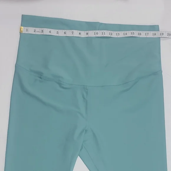 Old Navy Light Blue Powersoft Maternity High-Waisted Leggings - Picture 6 of 8